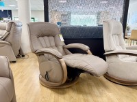 - Mosel Maxi Power-Reclining Swivel Chair in Leather thumbnail