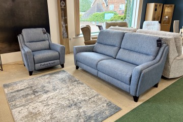 - Portland Large 2-Seater Sofa and Power-Reclining Armchair