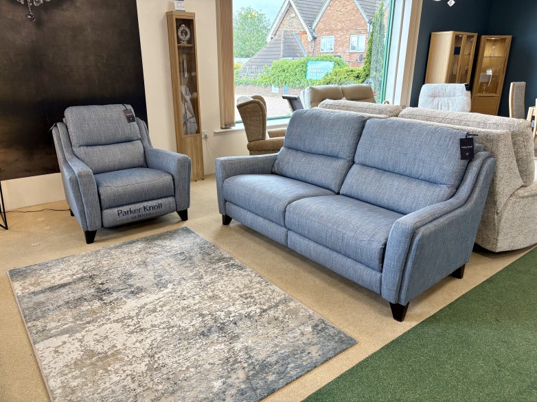 - Portland Large 2-Seater Sofa and Power-Reclining Armchair