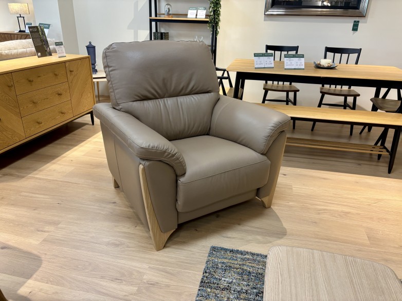 - Enna Armchair in Leather