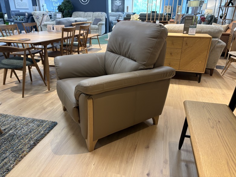 - Enna Armchair in Leather