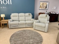 - Boston 25 Power-Reclining 3-Seater Sofa and Static Armchair thumbnail