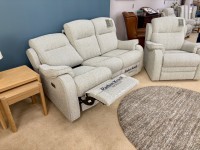 - Boston 25 Power-Reclining 3-Seater Sofa and Static Armchair thumbnail