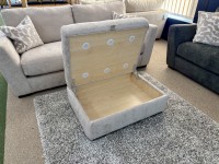 Harper Large Sofa and Storage Footstool (Scatters Included) thumbnail