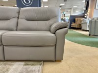 - Seattle 3-Seater Sofa and Power-Reclining Armchair in Leather thumbnail