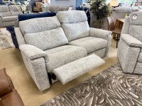 - Ellis Armchair and Power-Reclining 3-Seater Sofa with Electric Headrest and Lumbar Adjustment thumbnail