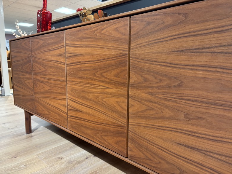 - 4 Door Sideboard (SM544NO) in Oiled Walnut