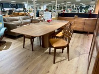 - Extending Dining Table (SM117NO) and 6x Dining Chairs (SM46NO) in Oiled Walnut Wood thumbnail